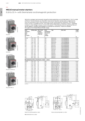 ABB HKF1-11 Auxiliary Contacts use for MS116 Manual Motor Starter 